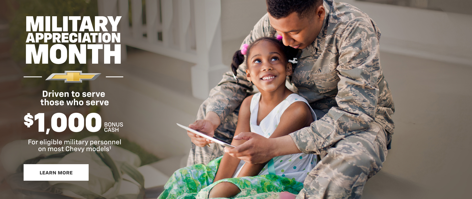 Military Appreciation Month at Armbruster Motor Co Chevrolet in FALLS CITY NE